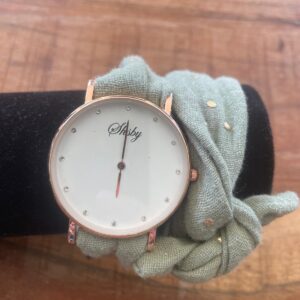 Montre avec bracelet changeable
